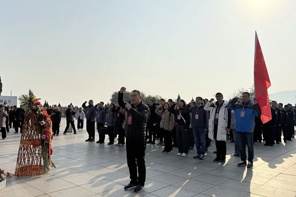 西柏坡干部学院现场教学