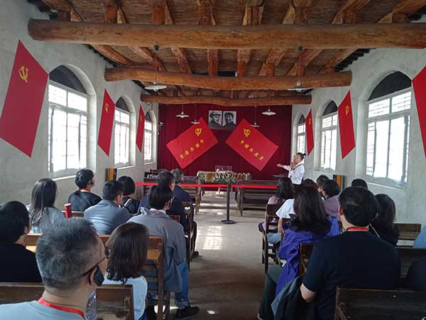 西柏坡干部培训现场教学
