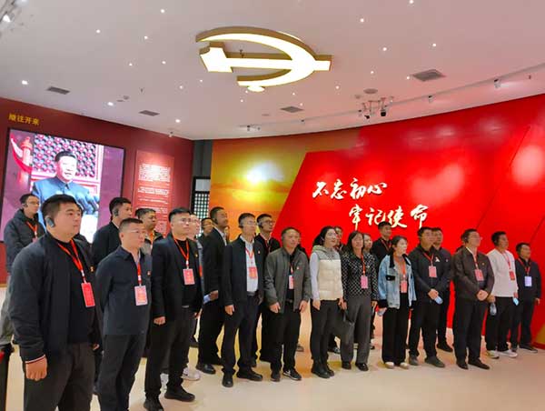 西柏坡红色教育现场教学