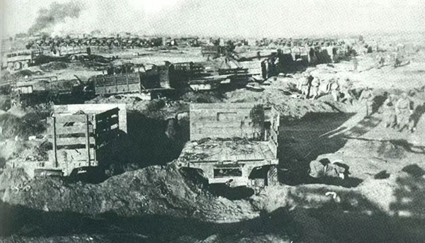 “铁甲坟场”：黄维与双堆集那道荒诞的“汽车防线”